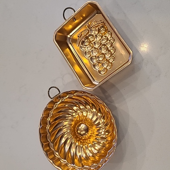 Vintage Mini Copper Jelly Mold Decor - Picture 5 of 9